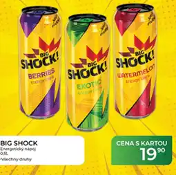 Tamda Foods BIG SHOCK Energetický nápoj nabídka