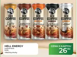 Tamda Foods HELL ENERGY Ledová káva nabídka