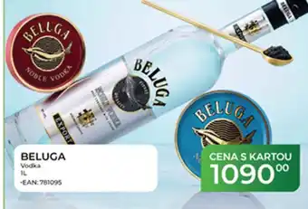 Tamda Foods BELUGA Vodka nabídka