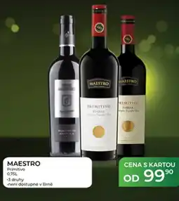 Tamda Foods MAESTRO Primitivo nabídka