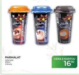 Tamda Foods PARMALAT Caffé latte nabídka