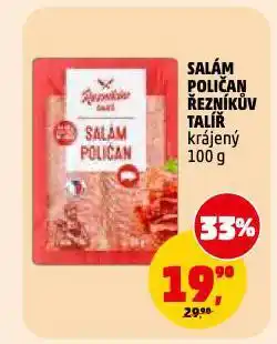 Penny Market Salám poličan nabídka
