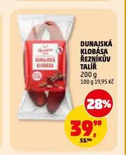 Penny Market Dunajská klobása nabídka