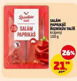 Penny Market Salám paprikáš nabídka