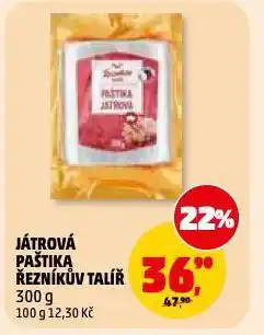 Penny Market Játrová paštika nabídka