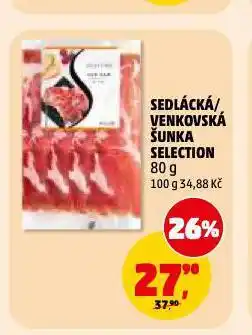 Penny Market Sedlácká šunka selection nabídka