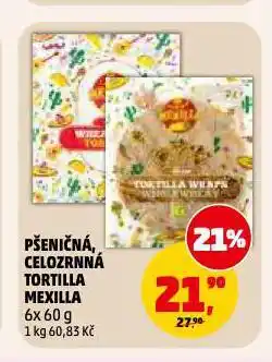 Penny Market Pšeničná tortilla mexilla nabídka