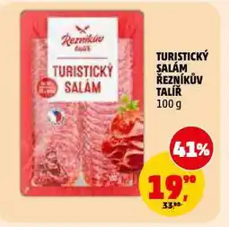 Penny Market Turistický salám nabídka