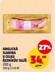 Penny Market Anglická slanina v celku nabídka