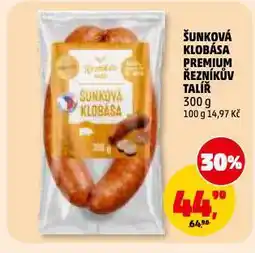 Penny Market Šunková klobása premium nabídka