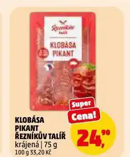 Penny Market Klobása pikant nabídka