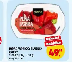 Penny Market Tapas papričky plněné nabídka