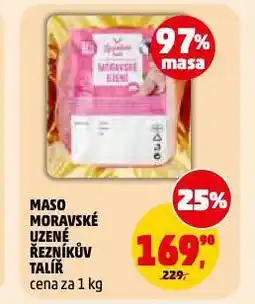 Penny Market Maso moravské uzené nabídka