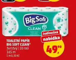 Penny Market TOALETNÍ PAPÍR BIG SOFT CLEAN, 10 rolí nabídka
