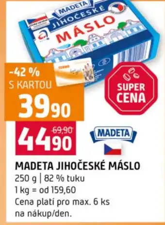 Terno Madeta jihočeské máslo nabídka