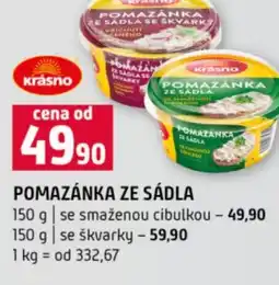 Terno Pomazánka ze sádla nabídka