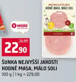 Terno Šunka nejvyšší jakosti hodně masa, málo soli nabídka