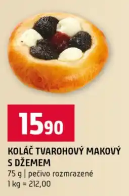 Terno Koláč tvarohový makový s džemem nabídka