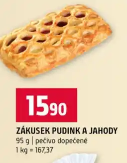 Terno Zákusek pudink a jahody nabídka