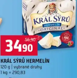 Terno Král sýrů hermelín nabídka