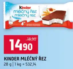 Terno Kinder mléčný řez nabídka