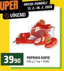 Terno Paprika kapie nabídka