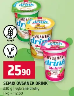 Terno Semix ovsánek drink nabídka