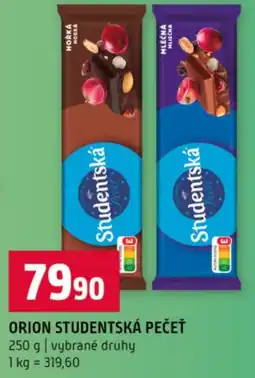 Terno Orion studentská pečeť nabídka