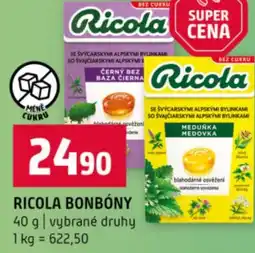 Terno Ricola bonbony nabídka
