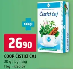 Terno Coop čisticí čaj nabídka