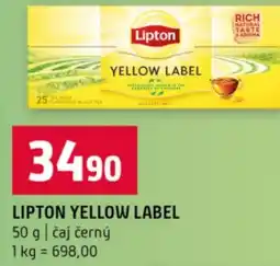 Terno Lipton yellow label nabídka