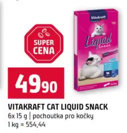 Terno Vitakraft cat liquid snack nabídka