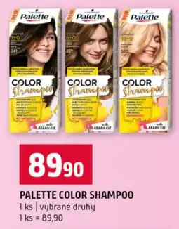 Terno Palette color shampoo nabídka