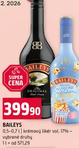 Terno Baileys nabídka