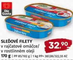 Terno Sledové filety nabídka