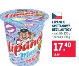 Makro Madeta Lipánek smetanový bez laktózy nabídka