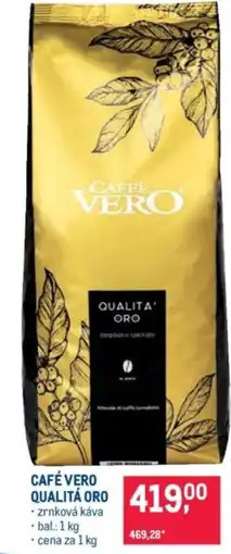 Makro Café vero qualita oro nabídka