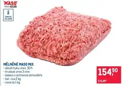 Makro Mělněné maso mix nabídka
