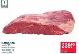 Makro Flank steak nabídka