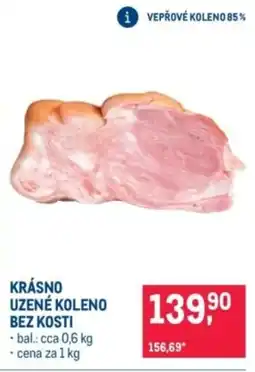 Makro Krásno uzené koleno bez kosti nabídka