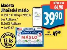 Albert Madeta Jihočeské máslo nabídka