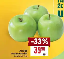 Billa Jablko Granny Smith skládané nabídka
