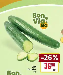 Billa BIO Okurka 1ks nabídka