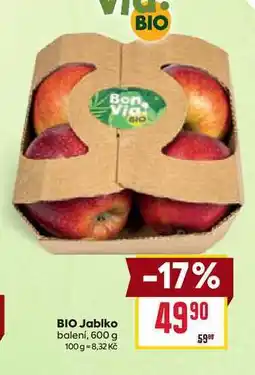 Billa BIO Jablko baleni nabídka