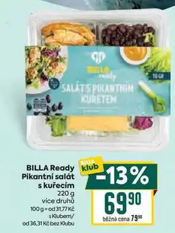 Billa BILLA Ready klub Pikantní salát s kuřecím nabídka