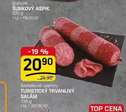 Flop TURISTICKÝ TRVANLIVÝ SALÁM nabídka