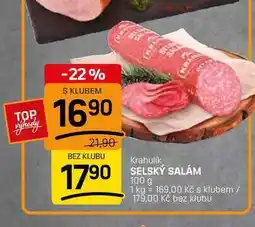 Flop SELSKÝ SALÁM nabídka