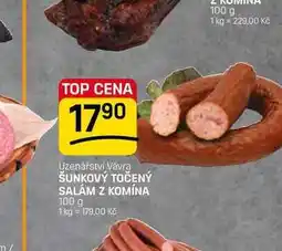 Flop ŠUNKOVÝ TOČENÝ SALÁM Z KOMÍNA nabídka