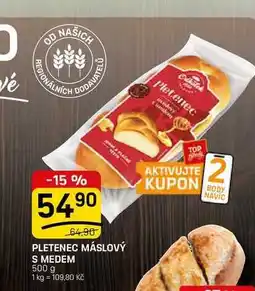 Flop PLETENEC MÁSLOVÝ S MEDEM nabídka