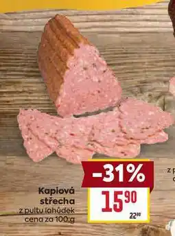Billa Kapiová střecha z pultu lahůdek cena za nabídka